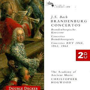Christopher Hogwood / Bach: Brandenburg Concertos (2CD)