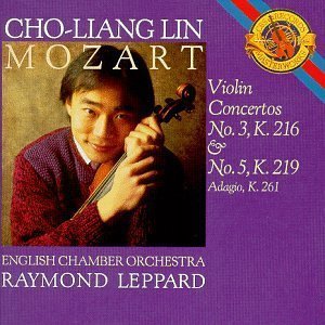 Cho-Liang Lin / Mozart: Violin Concertos Nos. 3 &amp; 5; Adagio for Violin &amp; Orchestra (미개봉)