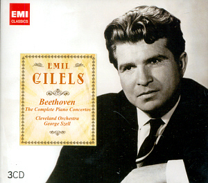 Emil Gilels / Beethoven: Piano Concerto, Complete (3CD, 미개봉)