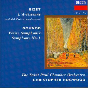 Christopher Hogwood, Saint Paul Chamber Orchestra / Bizet: L&#039;arlesienne, Gounod: Symphonies
