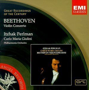 Itzhak Perlman &amp; Carlo Maria Giulini / Beethoven: Violin Concerto Op.61 (미개봉)