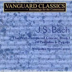 Mieczyslaw Horszowski / Bach: The Well-Tempered Clavier Book 1 (2CD)
