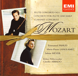 Emmanuel Pahud / Sabine Meyer / Marie-Pierre Langlamet / Claudio Abbado / Mozart : Flute Concerto No.1 K.313, Clarinet Concerto K.622, Concerto For Flute And Harp K.299
