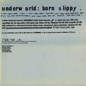 Underworld / Born Slippy (2CD, DIGI-PAK)
