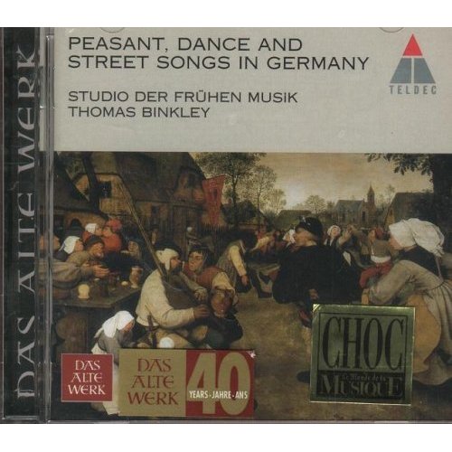 Thomas Binkley / Peasant, Dance And Street Songs In Germany (미개봉)