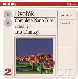 Beaux Arts Trio / Dvorak: Complete Piano Trios Including Trio &quot;Dumky&quot; (2CD)