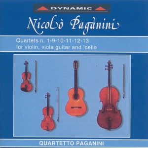 Quartetto Paganini / Paganini: Quartets N. 1-9-10-11-12-13 For Violin, Viola Guitar And &#039;Cello (2CD)