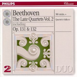 Quartetto Italiano / Beethoven : Late Quartets Vol. 2 - Op.131, OP.132 (2CD)