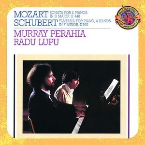 Murray Perahia / Radu Lupu / Mozart: Sonata for 2 Pianos K.448, Schubert: Fantasia for Piano 4 Hands D.940