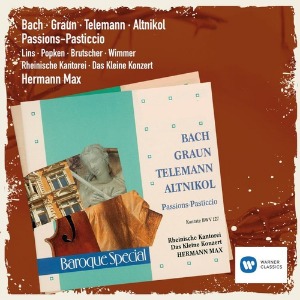 Hermann Max / Bach, Graun, Telemann, Altnikol: Passions-Pasticcio (2CD)