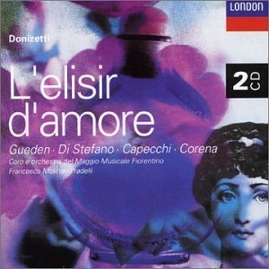 Hilde Gueden / Giuseppe di Stefano / Francesco Molinari-Pradelli / Donizetti: L&#039;Elisir Damore (2CD)