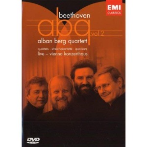 [DVD] Alban Berg Quartett: Beethoven String Quartets, Vol.3 (2DVD)