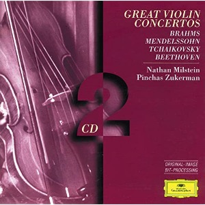 Nathan Milstein / Brahms, Mendelssohn, Tchaikovsky, Beethoven : Violin Concerto (2CD)