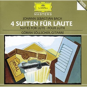 Goran Solischer / Bach : 4 Suites for Lute