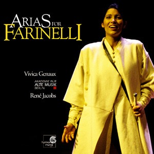 Rene Jacobs, Vivica Genaux / Arias For Farinelli (DIGI-PAK)