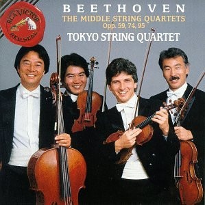 Tokyo String Quartet / Beethoven: The Middle String Quartets (3CD)