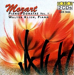 Walter Klien / Mozart: Piano Sonatas, Vol.1 (2CD)