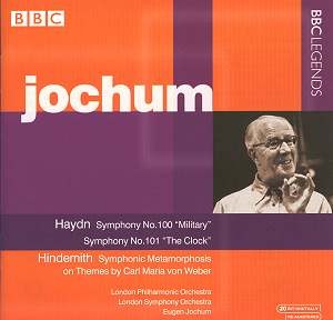 Eugen Jochum / Haydn: Symphony 100 &amp; 101, Hindemith Symphonic Metamorphosis On Themes By Carl Maria Von Weber