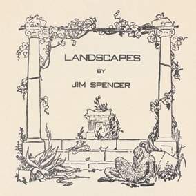 Jim Spencer / Landscapes (LP MINIATURE, 미개봉)