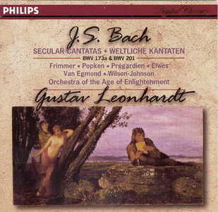 Gustav Leonhardt / Bach: Secular Cantatas BWV 173a &amp; 201 (미개봉)