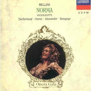 Joan Sutherland, Marilyn Horne, John Alexander, Richard Cross / Bellini: Norma Highlights (미개봉)