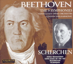 Herman Scherchen / Beethoven: The 9 Symphonies (5CD)