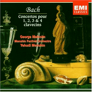 George Malcolm &amp; Yehudi Menuhin / Bach: Cembalo Concertos (2CD)