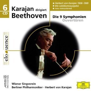 Herbert Von Karajan / Beethoven: Symphonies No.1-9, Overtures (6CD, BOX SET)