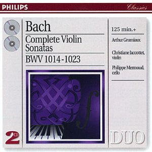 Arthur Grumiaux / Bach: Complete Violin Sonatas BWV1014-1023 (2CD)