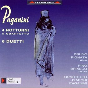 Quartetto D&#039;Archi Paganini / Paganini: Notturni, Duetti, Quartetto