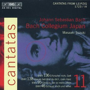 Masaaki Suzuki / Bach: Cantatas Vol. 11 - BWV138, 95, 46