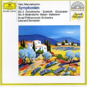 Leonard Bernstein / Mendelssohn: Symphonies No.4 Op.90 `Italian`, No.3 Op.56 `Scottish`