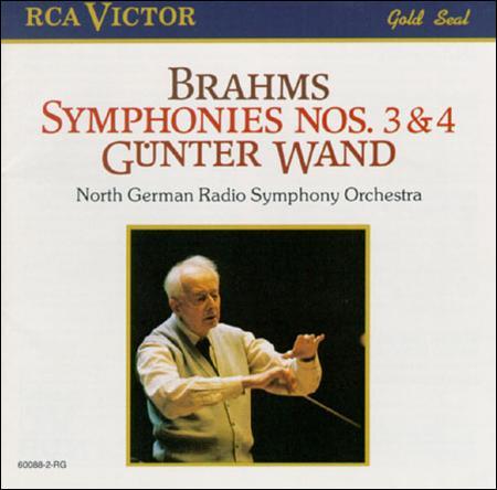 Gunter Wand / Brahms: Symphonies No. 3 &amp; 4