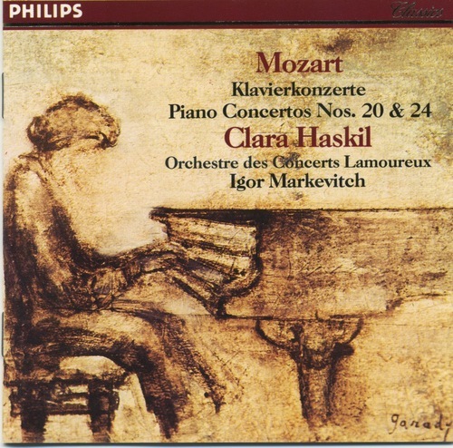 Clara Haskil, Igor Markevitch / Mozart : Piano Concerto No.20 K.466, No.24 K.491