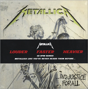 [LP] Metallica / And Justice For All (45RPM DELUXE 4LP BOX SET, LIMITED EDITION, 미개봉)
