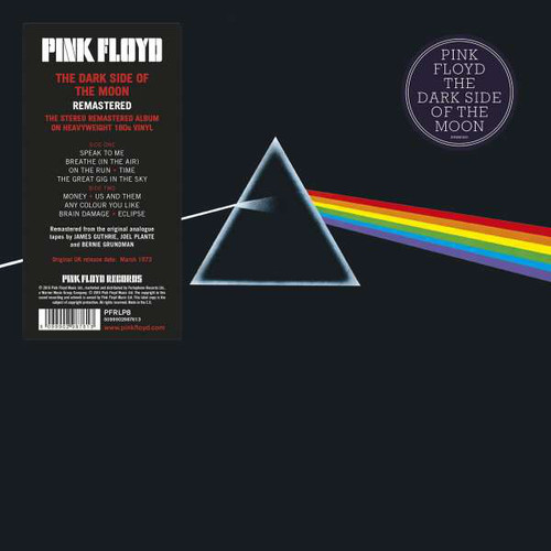 [LP] Pink Floyd / The Dark Side Of The Moon (2016 Reissue, 180g, 미개봉) 