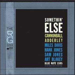 Cannonball Adderley / Somethin&#039; Else (RVG Edition, 미개봉)