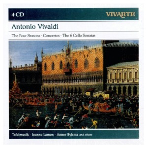 Jeanne Lamon, Anner Bylsma, Tafelmusik / Vivaldi: The Four Seasons and other concertos (4CD, BOX SET, 미개봉)