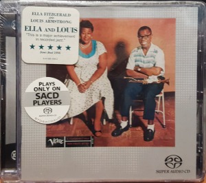 Ella Fitzgerald &amp; Louis Armstrong / Ella And Louis (SACD, 미개봉)
