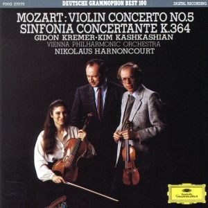 Nikolaus Harnoncourt, Gidon Kremer, Kim Kashkashian / Mozart: Violin Concerto No.5