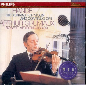 Arthur Grumiaux / Robert Veyron-Lacroix / Handel : 6 Sonatas For Violin And Continuo,Op.1