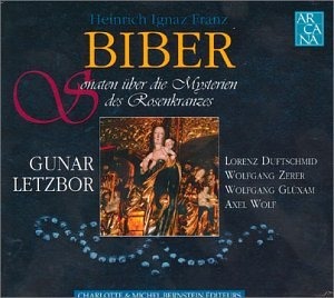 Gunar Letzbor / Biber : Des Rosenkranzes (2CD, DIGI-PAK)