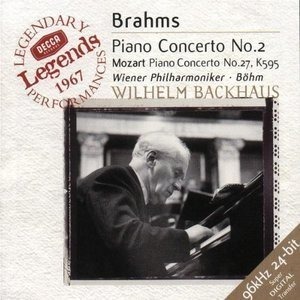 Wilhelm Backhaus, Karl Bohm / Brahms: Piano Concerto No.2, Mozart : Piano Concerto No.27 (미개봉)