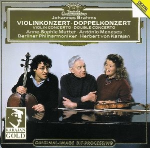 Anne-Sophie Mutter / Antonio Meneses / Herbert Von Karajan / Brahms : Violin Concerto in D major &amp; Double Concerto in A minor