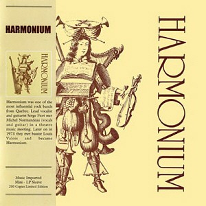 Harmonium / Harmonium (LP MINIATURE, 미개봉)