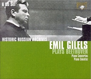 Emil Gilels / Historic Russian Archives - Emil Gilels Plays Beethoven (6CD, BOX SET)