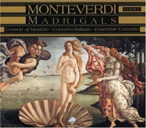 Rinaldo Alessandrini / Mario Valsecchi / Francesco Cera / Robert Gini / Monteverdi: Madrigals (6CD, BOX SET)