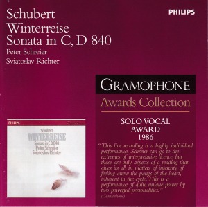 Peter Schreier, Sviatoslav Richter / Schubert: Winterreise / Sonata In C, D 840 (2CD)