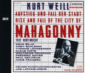 Kurt Weill / Rise And Fall Of The City (2CD)