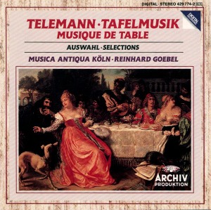 Reinhard Goebel  / Telemann: Tafelmusik, Musique De Table-Auswahl, Selections